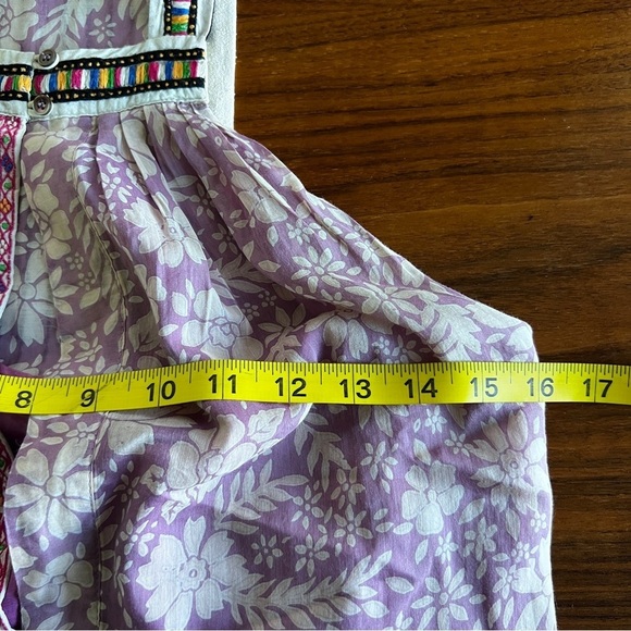 A Common Thread by Anthropology Boho Floral Dress size medium - Picture 14 of 16